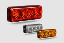 Nuove luci di ingombro per autocarri, rimorchi e semirimorchi.